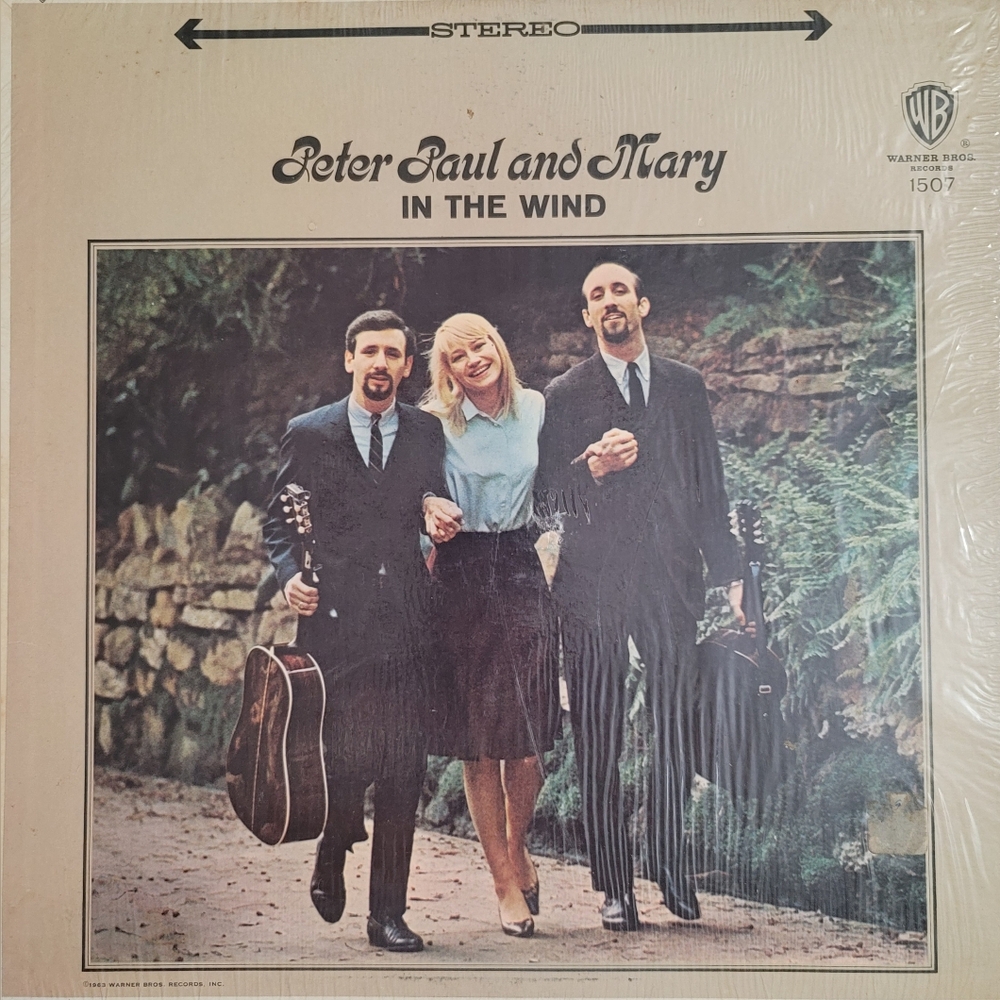 Peter Paul and Mary 'In the Wind'  1963 Warner Bros. Records Ws1507